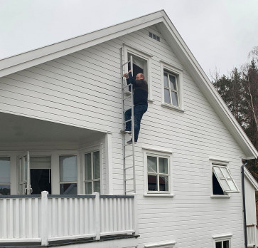 Brannstige utfellbar - 4,8 meter 