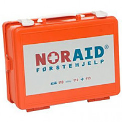 Noraid førstehjelpskoffert - liten m/innhold