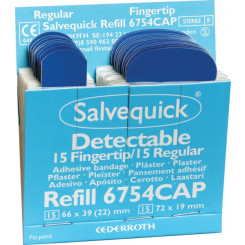 Salvequick plaster fingertupp næringsmiddel 6754CAP