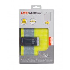 Lifehammer Refleksvest 4 pack